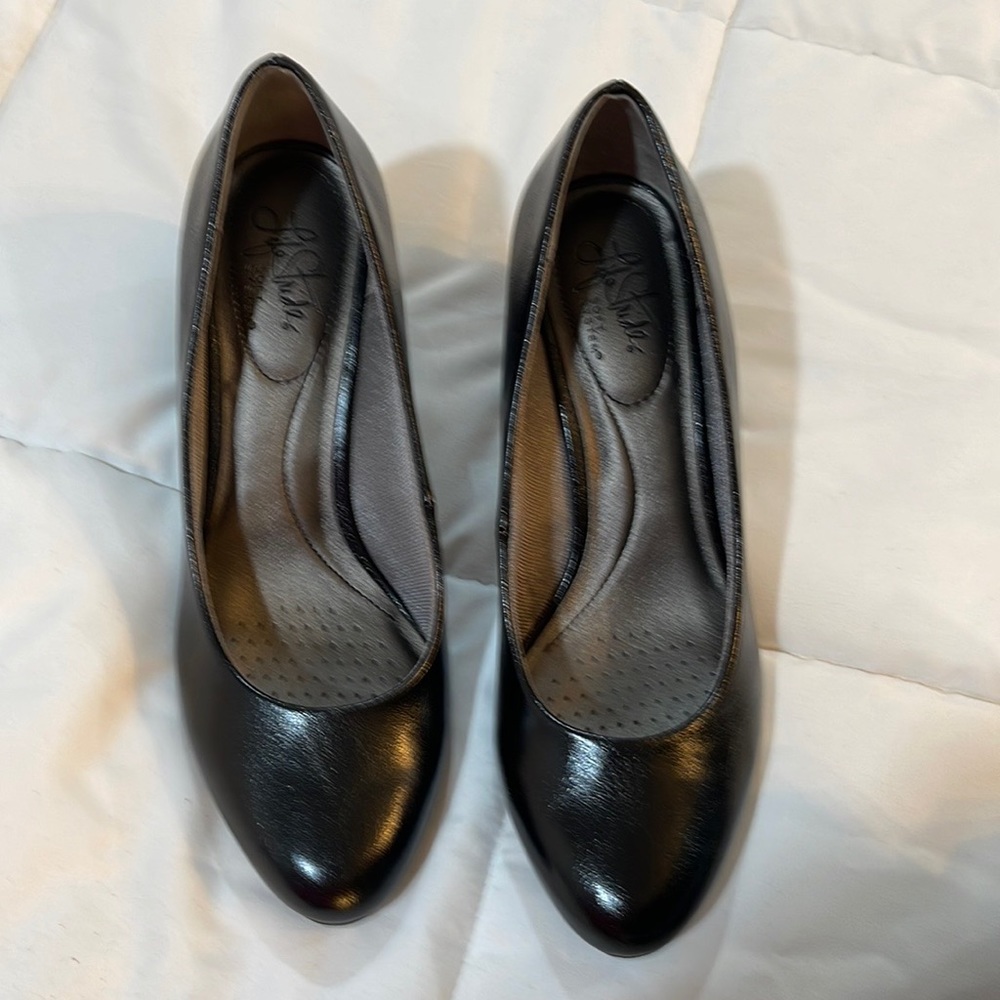 Life Stride Pargi Block black dress pumps